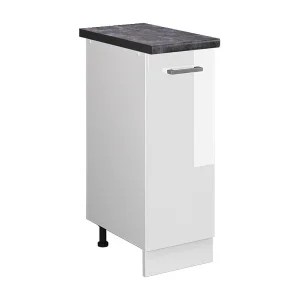 Apotheekkast wit hoogglans 30x60x81.6 r-line Apotheekkast wit hoogglans 30x60x81.6 r-line