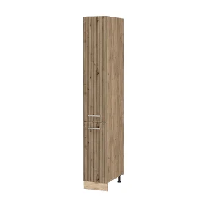 Apotheekkast artisanaal eiken 30×57.2×206.8 r-line Apotheekkast artisanaal eiken 30×57.2×206.8 r-line