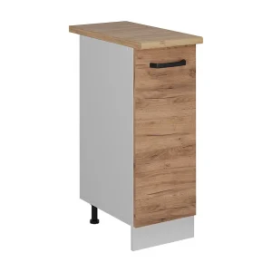 Apotheekkast krachtige eik goud 30x60x81.6 r-line