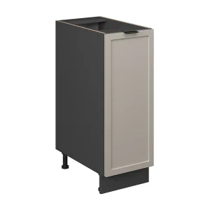 Apotheekkast grijsbeige 30×51.6×82 fame-line