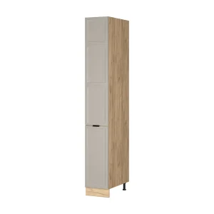 Apotheekkast grijsbeige 30x58x206.8 fame-line