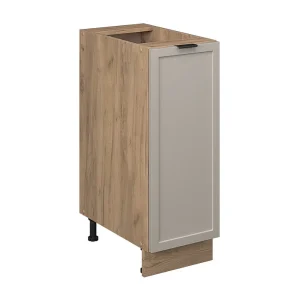 Apotheekkast grijsbeige 30×51.6×82 fame-line