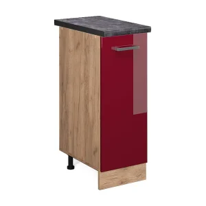 Apotheekkast rode hoogglans 30x60x81.6 r-line Apotheekkast rode hoogglans 30x60x81.6 r-line
