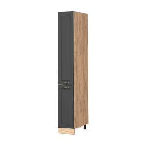 Apotheekkast antraciet-goud 30x58x206.8 fame-line Apotheekkast antraciet-goud 30x58x206.8 fame-line