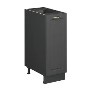 Apotheekkast anthrazit-gold landhaus 30x60x82 fame-line