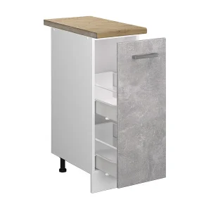 Apotheekkast beton 30x60x81.6 r-line Apotheekkast beton 30x60x81.6 r-line