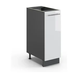 Apotheekkast wit hoogglans 30×51.6×82 fame-line Apotheekkast wit hoogglans 30×51.6×82 fame-line