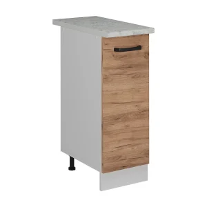 Apotheekkast krachtige eik goud 30x60x81.6 r-line
