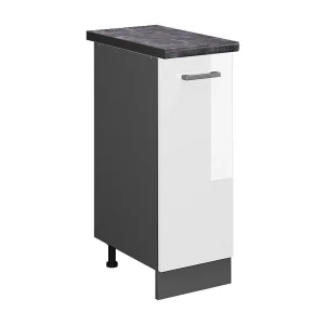 Apotheekkast wit hoogglans 30x60x81.6 r-line