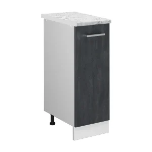 Apotheekkast zwart beton 30x60x81.6 r-line Apotheekkast zwart beton 30x60x81.6 r-line