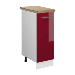 Apotheekkast rode hoogglans 30x60x81.6 r-line Apotheekkast rode hoogglans 30x60x81.6 r-line