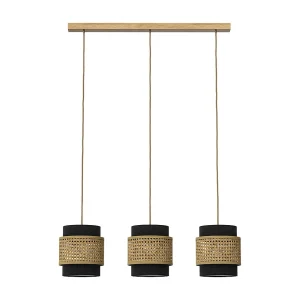 3-delige hanglamp zwart 70x70x120 morten 3-delige hanglamp zwart 70x70x120 morten