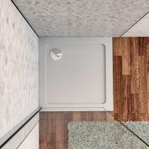 Aica Witte douchebak vierkant 80x80cm slechts 3cm gemaakt kunststeen en minerale harsmix Extra plat ontwerp met douchegoot rooster verkrijgbaar in verschillende Aica Witte douchebak vierkant 80x80cm slechts 3cm gemaakt kunststeen en minerale harsmix Extra plat ontwerp met douchegoot rooster verkrijgbaar in verschillende