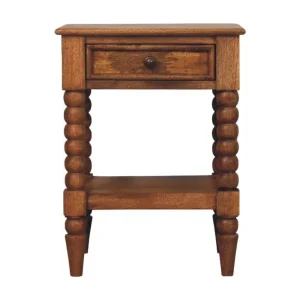 Artisan Furniture Massief hout Spindel Bedside Artisan Furniture Massief hout Spindel Bedside