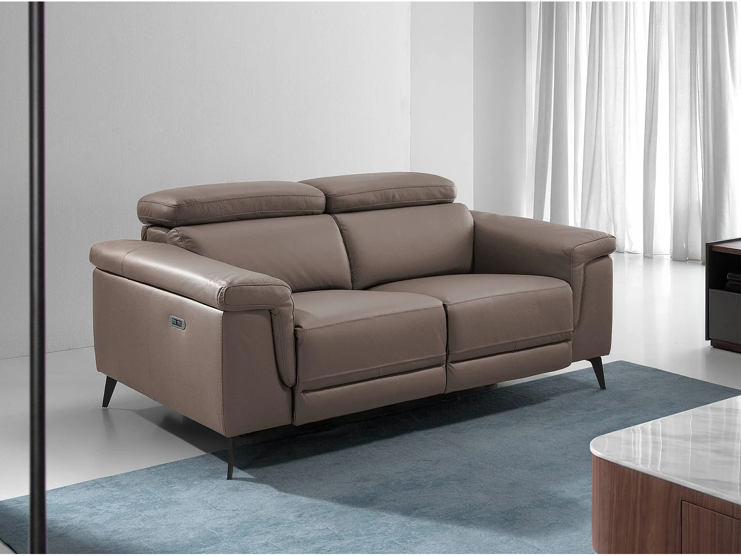 2 zits bank rundleder 6106 ANGEL CERDA