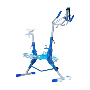 Aquabike Aluminium WR5 Air – Spinningfiets voor in het zwembad – Hydraulische weerstand – Diepte 1,1-1,6m – Aluminium frame – 16 kg Aquabike Aluminium WR5 Air – Spinningfiets voor in het zwembad – Hydraulische weerstand – Diepte 1,1-1,6m – Aluminium frame – 16 kg