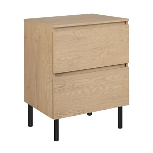 60 cm badkamermeubel met bovenwerkblad + meubelpoten, Kleur: Licht eiken, 60 x 80,7 x 46 cm 60 cm badkamermeubel met bovenwerkblad + meubelpoten, Kleur: Licht eiken, 60 x 80,7 x 46 cm