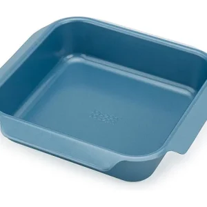 Anti-aanbak bakplaat Joseph Joseph Nest Oven, middelgroot, stapelbaar, met handvat voor gemakkelijke grip, ideaal voor het braden van voedsel, blauwe kleur. Anti-aanbak bakplaat Joseph Joseph Nest Oven, middelgroot, stapelbaar, met handvat voor gemakkelijke grip, ideaal voor het braden van voedsel, blauwe kleur.