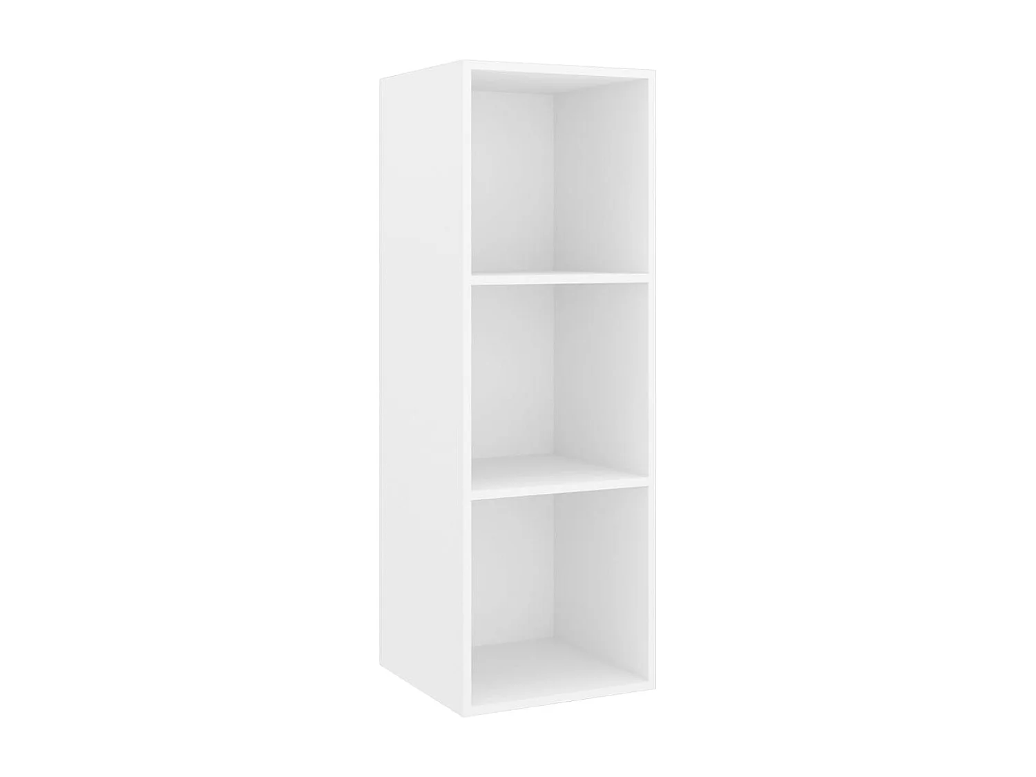 Aymee Tv-wandmeubel 37x37x107 cm bewerkt hout wit