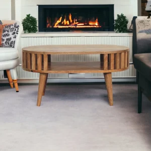 Artisan Furniture Massief Houten Eiken-achtige Ariella Salontafel, Woonkamer