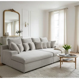Bank Lazy Tilia 11 warm grijs Bank Lazy Tilia 11 warm grijs