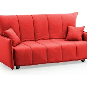 Talamo Italië Slaapbank 2-zits Alissa 90×150 cm Rood Afneembaar, Verrijdbaar en Wasbaar. Made in Italy Talamo Italië Slaapbank 2-zits Alissa 90×150 cm Rood Afneembaar, Verrijdbaar en Wasbaar. Made in Italy