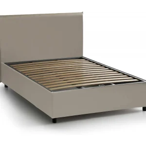 Talamo Italia Bed Eén en Half, Assia Grijs Duif, Opbergruimte, Matrasmaat 120×200 cm, Gestoffeerd, Made in Italy Talamo Italia Bed Eén en Half, Assia Grijs Duif, Opbergruimte, Matrasmaat 120×200 cm, Gestoffeerd, Made in Italy
