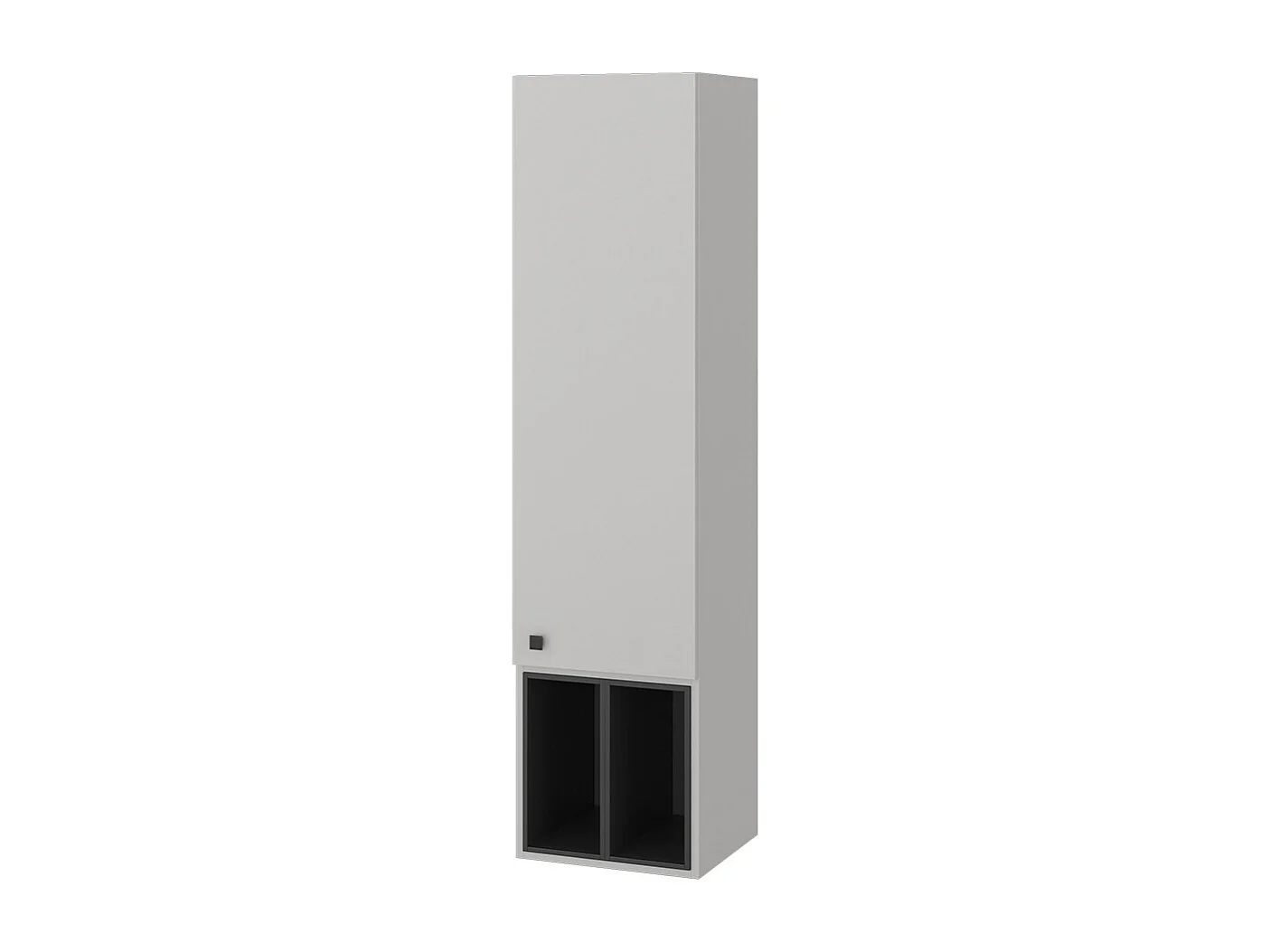 Badkamerkast grijs 37.5x35x150 gerta