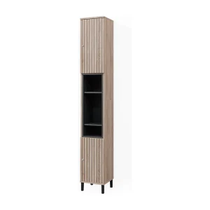 Badkamerkast sonoma 30x30x190 aquis