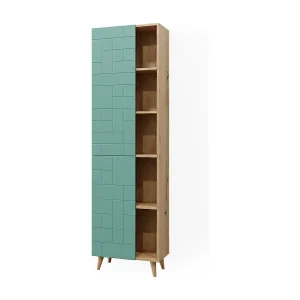 Badkamerkast mintgroen 56×30.6×193 rudi Badkamerkast mintgroen 56×30.6×193 rudi