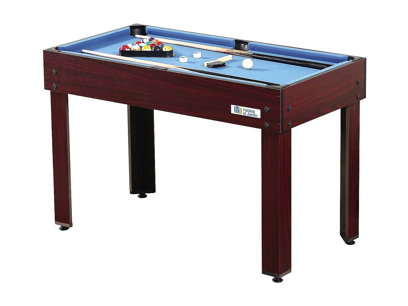 Speeltafel 9 in 1 voetbaltafel pool - 112 x 58 x 79 cm
