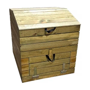 Compastbak hout 500 liter "Douglas" 80 x 80 x 85 cm Compastbak hout 500 liter "Douglas" 80 x 80 x 85 cm