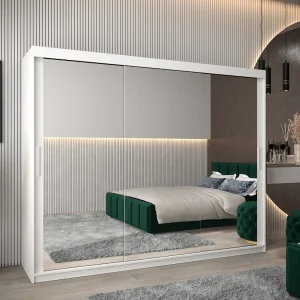 ARMARIO TOKYO 3 DE PUERTAS CORREDERAS 200/250/62 3 puertas (Blanco/Blanco) ARMARIO TOKYO 3 DE PUERTAS CORREDERAS 200/250/62 3 puertas (Blanco/Blanco)