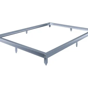 Aluminium voet voor "Basilic" kas – 3.61 m² – Grijs Aluminium voet voor "Basilic" kas – 3.61 m² – Grijs
