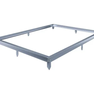 Aluminium voet voor "Basilic" kas – 4.75 m² – Grijs Aluminium voet voor "Basilic" kas – 4.75 m² – Grijs