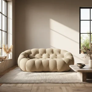 Bank Cocoon Dubbel 2 zitplaatsen – zand Bank Cocoon Dubbel 2 zitplaatsen – zand