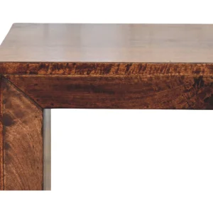 Artisan Furniture Massief hout Solis Open California Walnut Bijzettafel