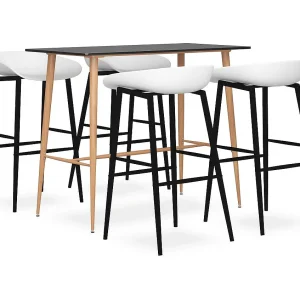 5-delige Barset zwart en wit 5-delige Barset zwart en wit