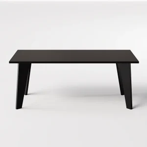 ARIS tafel 138 x 80 cm voor keuken, woonkamer, eetkamer Zwart ARIS tafel 138 x 80 cm voor keuken, woonkamer, eetkamer Zwart