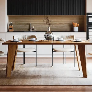 ARIS tafel 138 x 80 cm voor keuken, woonkamer, eetkamer Eiken Craft ARIS tafel 138 x 80 cm voor keuken, woonkamer, eetkamer Eiken Craft