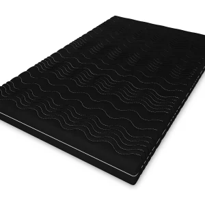 7 zones kokos-pocketveringmatras Premium 200x200x27 cm, matras hardheid H3/H4, kleur: zwart, incl. hoes 7 zones kokos-pocketveringmatras Premium 200x200x27 cm, matras hardheid H3/H4, kleur: zwart, incl. hoes