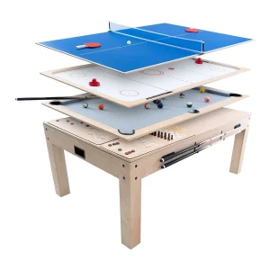 7-in-1 Multispeltafel eik eettafel pooltafel tafeltennistafel schaken 7-in-1 Multispeltafel eik eettafel pooltafel tafeltennistafel schaken