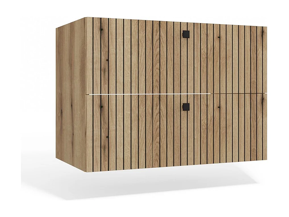 Badkamerkast, Evoke eiken, 80 x 57 x 45 cm