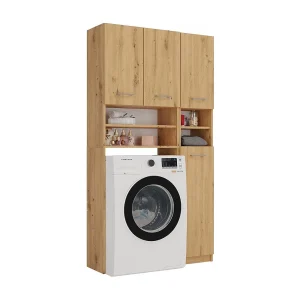 Badkamerkast, Artisan eiken, 96 x 180 x 30 cm Badkamerkast, Artisan eiken, 96 x 180 x 30 cm