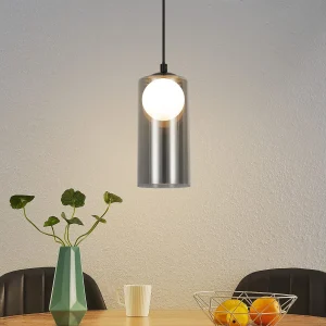 1e Vintage Hanglamp voor Eettafel, Rookgrijs, G9, Ovaal, Verstelbare Hoogte, voor Woonkamer 1e Vintage Hanglamp voor Eettafel, Rookgrijs, G9, Ovaal, Verstelbare Hoogte, voor Woonkamer