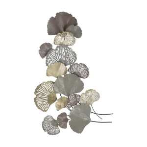 3D decoratief paneel in veelkleurig metaal, 76×7,6×126 cm 3D decoratief paneel in veelkleurig metaal, 76×7,6×126 cm