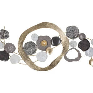 3D decoratief paneel in veelkleurig metaal, 121×5,7×54,6 cm 3D decoratief paneel in veelkleurig metaal, 121×5,7×54,6 cm