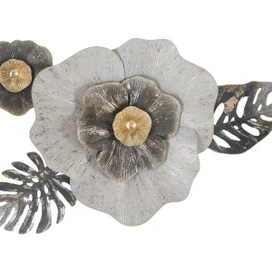 3D decoratief paneel in veelkleurig metaal, 74,9x7x47,6 cm 3D decoratief paneel in veelkleurig metaal, 74,9x7x47,6 cm