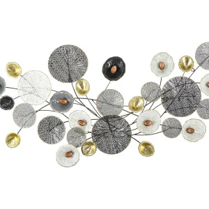 3D decoratief paneel in veelkleurig metaal 135×7,5×69 cm 3D decoratief paneel in veelkleurig metaal 135×7,5×69 cm