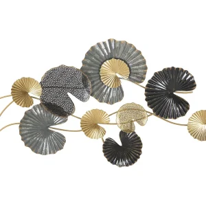 3D decoratief paneel in veelkleurig metaal 105x4x56 cm 3D decoratief paneel in veelkleurig metaal 105x4x56 cm